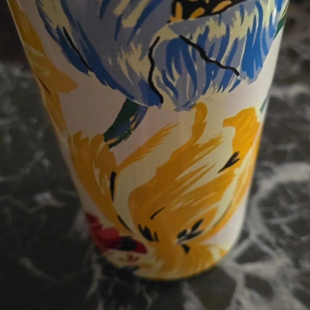 ♥️BUY 2 GET 1 FREE  Kate Spade New York Brushed Floral Stainless Steel Tumbler - Picture 5 of 9